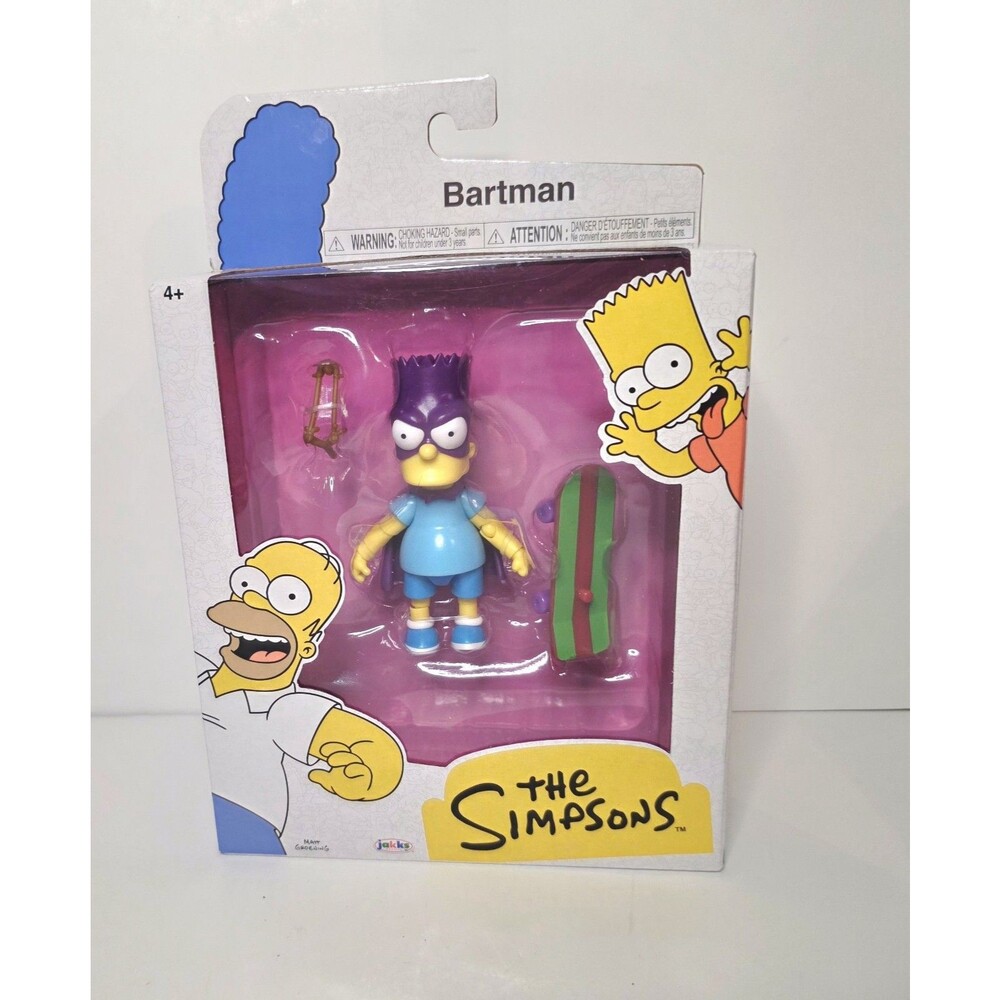 The Simpsons BARTMAN 5" Action Figure Jakks Pacific 2024 NEW Walmart Exclusive
